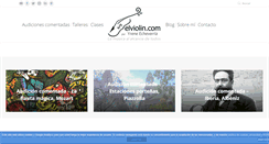 Desktop Screenshot of elviolin.com